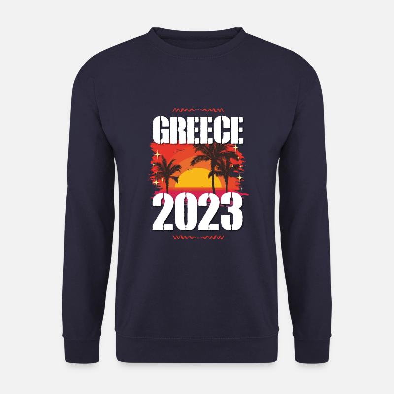 Grèce 2023 - Sweat-shirt Unisexe - marine
