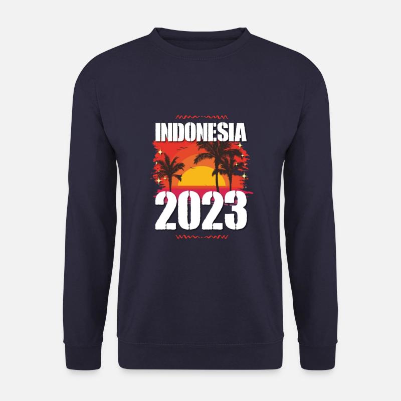 Indonesia 2023 - Unisex Pullover - Navy
