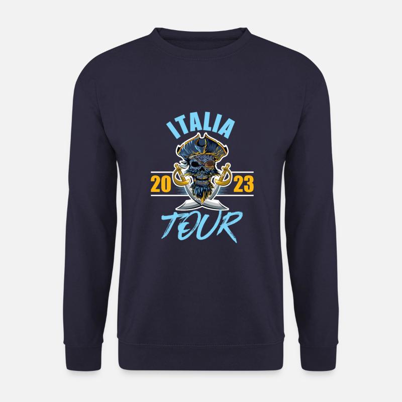 Italia 2023 Skeleton - Unisex Sweatshirt - navy