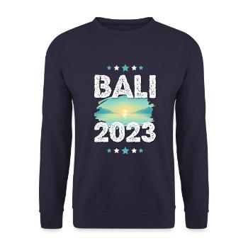 Bali 2023 - Sweat-shirt Unisexe - marine - Devant - Alina (178cm) & Michal (187cm)