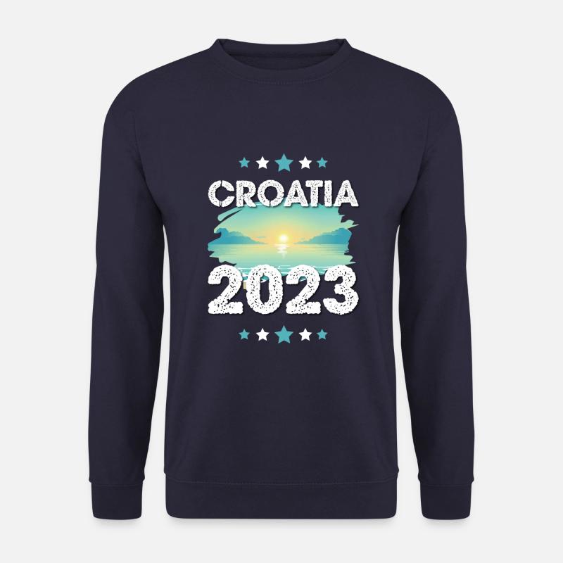 Croatia 2023 - Unisex Pullover - Navy