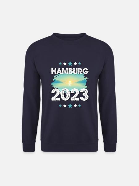 Hamburg 2023 - Unisex Pullover - Navy