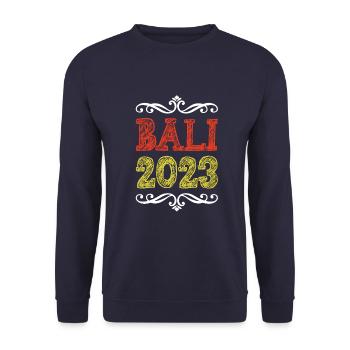 Bali 2023 - Unisex Pullover - Navy - Vorne - Alina (178cm) & Michal (187cm)