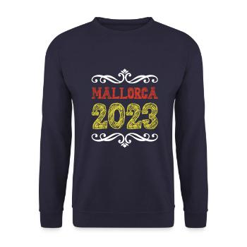 Majorque 2023 - Sweat-shirt Unisexe - marine - Devant - Alina (178cm) & Michal (187cm)