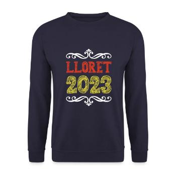 Lloret De Mar 2023 - Unisex Pullover - Navy - Vorne - Alina (178cm) & Michal (187cm)