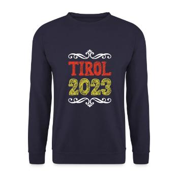 Tyrol 2023 - Sweat-shirt Unisexe - marine - Devant - Alina (178cm) & Michal (187cm)