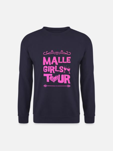 Malle Party Team - Unisex Sweatshirt - navy