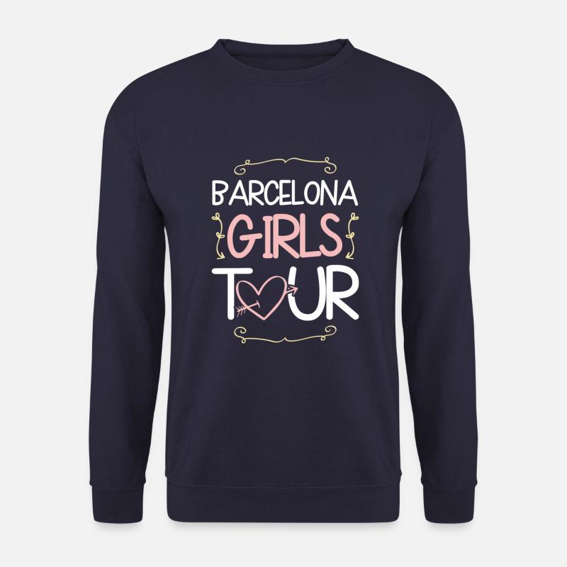 Barcelona Girls Tour - Unisex Pullover - Navy