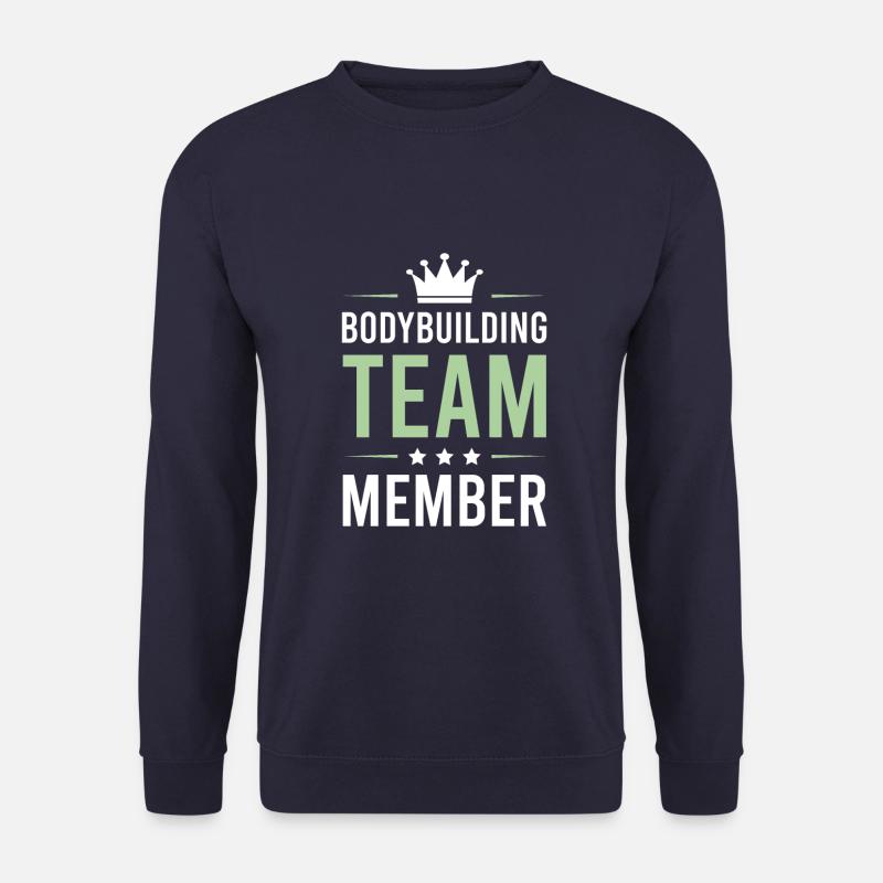 Bodybuilding Team - Unisex Sweatshirt - navy