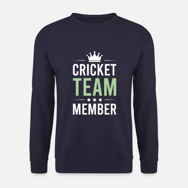 Équipe de cricket - Sweat-shirt Unisexe - marine