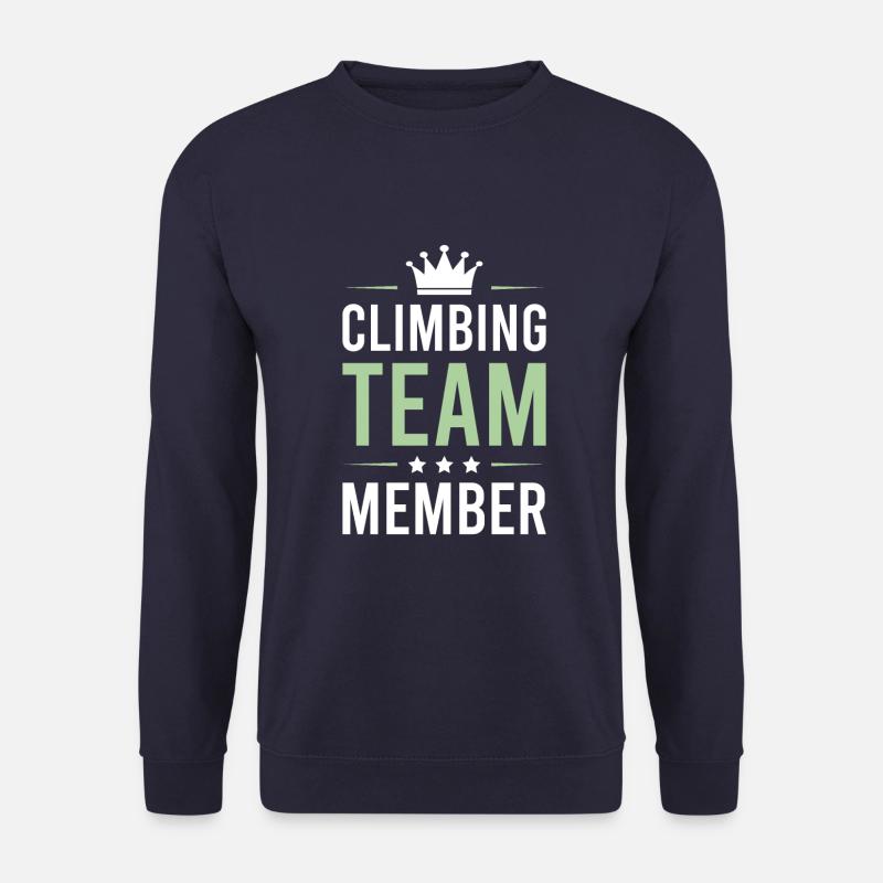 Climbing Team - Unisex Sweatshirt - navy