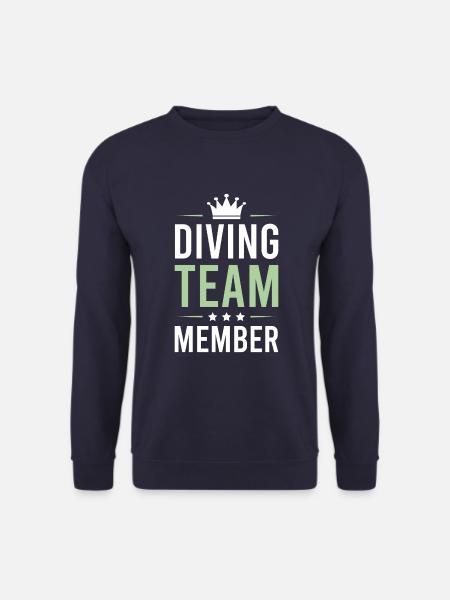 Diving Team - Unisex Sweatshirt - navy
