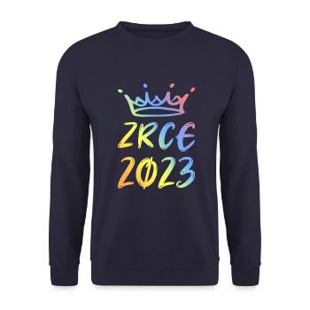 Zrce 2023 - Unisex Pullover - Navy - Vorne - Alina (178cm) & Michal (187cm)