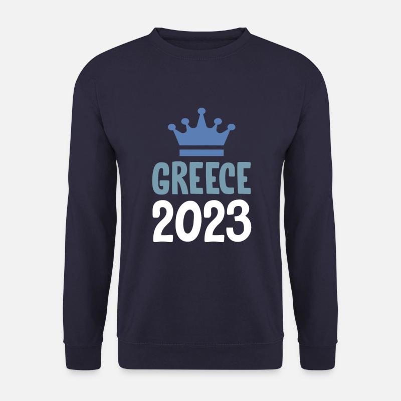 Greece 2023 Krona - Unisex Sweatshirt - navy