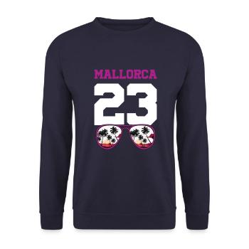 Mallorca 23 Trikot 2023 - Unisex Pullover - Navy - Vorne - Alina (178cm) & Michal (187cm)