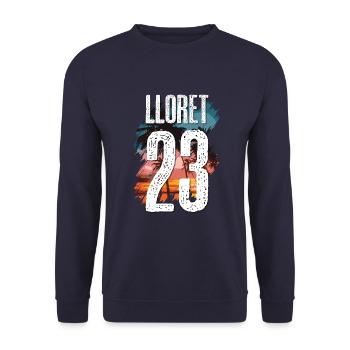 Lloret De Mar 23 Trikot 2023 - Unisex Pullover - Navy - Vorne - Alina (178cm) & Michal (187cm)