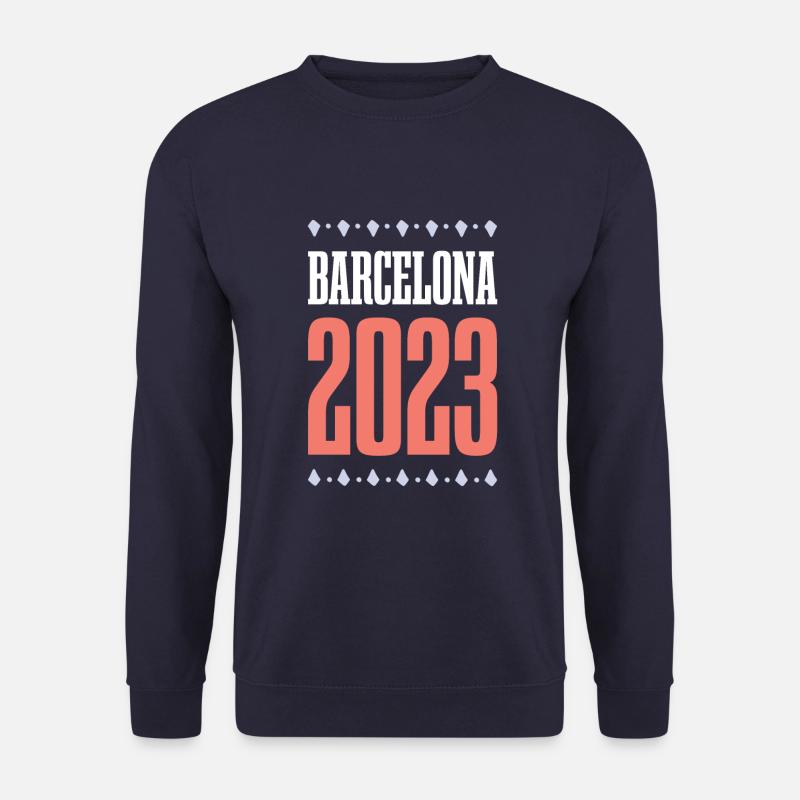 Barcelona 2023 - Unisex Pullover - Navy