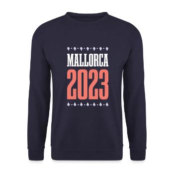 Majorque 2023 - Sweat-shirt Unisexe - marine - Devant - Alina (178cm) & Michal (187cm)