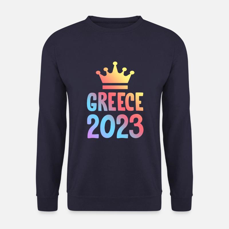Greece 2023 Krona - Unisex Sweatshirt - navy