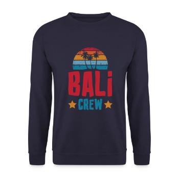 Bali Crew - Unisex Pullover - Navy - Vorne - Alina (178cm) & Michal (187cm)
