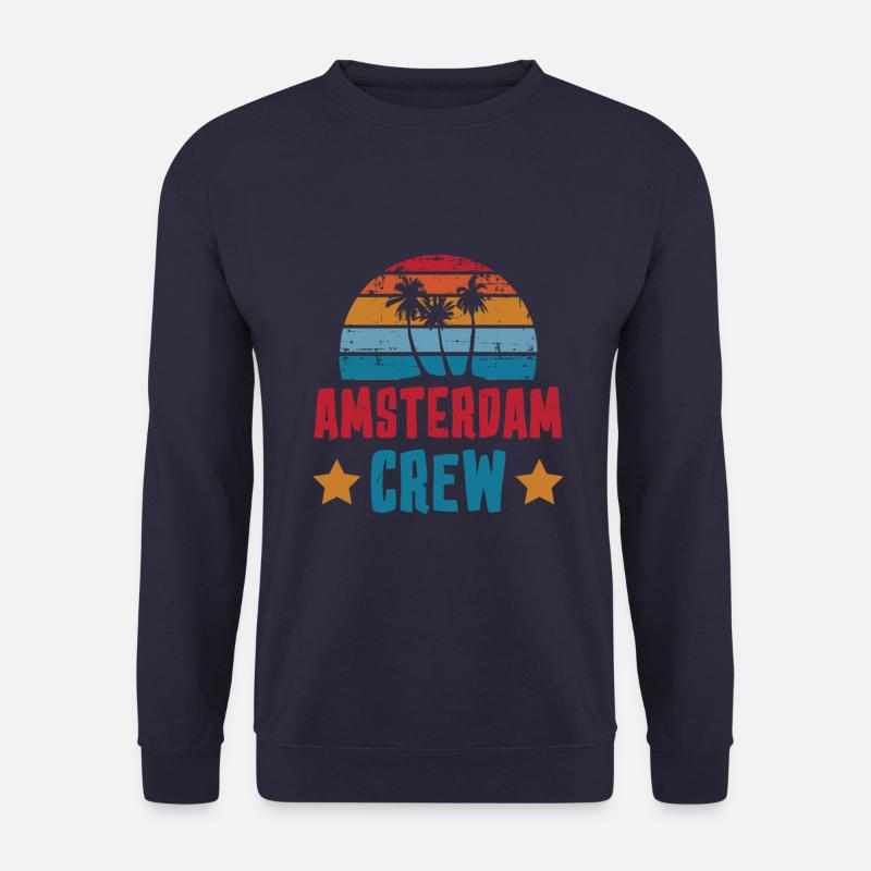 Amsterdam Crew - Unisex Pullover - Navy
