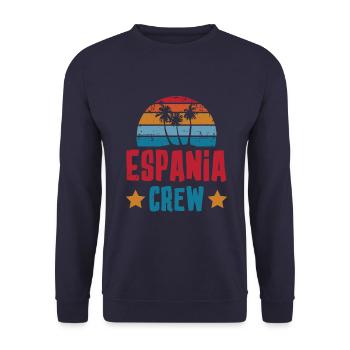 Espania Équipage - Sweat-shirt Unisexe - marine - Devant - Alina (178cm) & Michal (187cm)