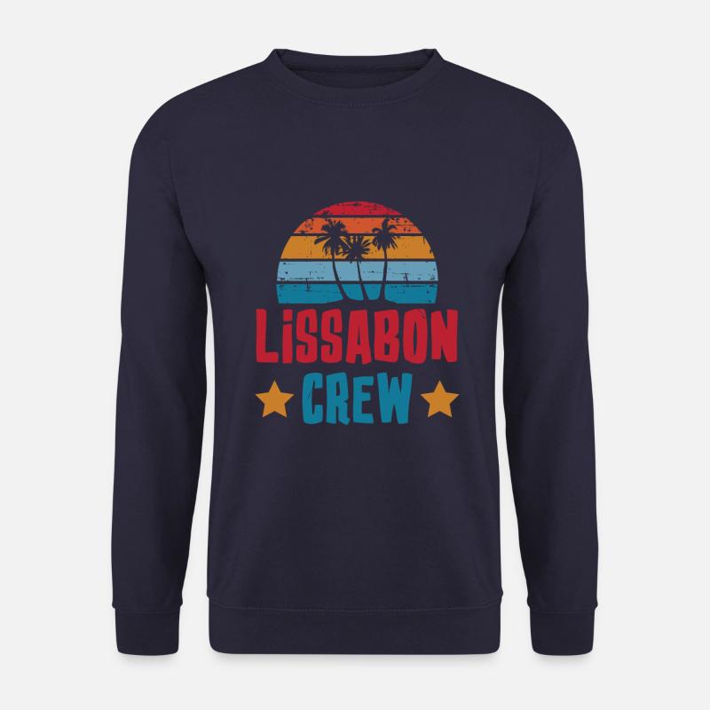 Lisbon Crew - Unisex Sweatshirt - navy