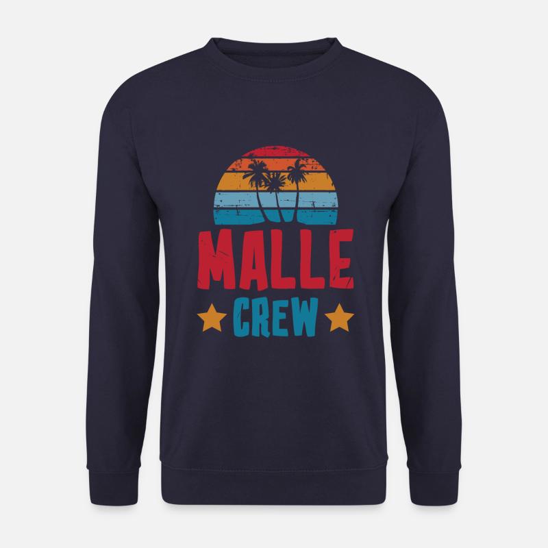 Malle Crew - Unisex Pullover - Navy