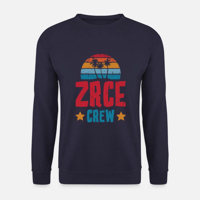 Zrce Crew - Unisex Pullover - Navy
