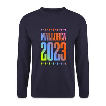 Majorque 2023 - Sweat-shirt Unisexe - marine - Devant - Alina (178cm) & Michal (187cm)