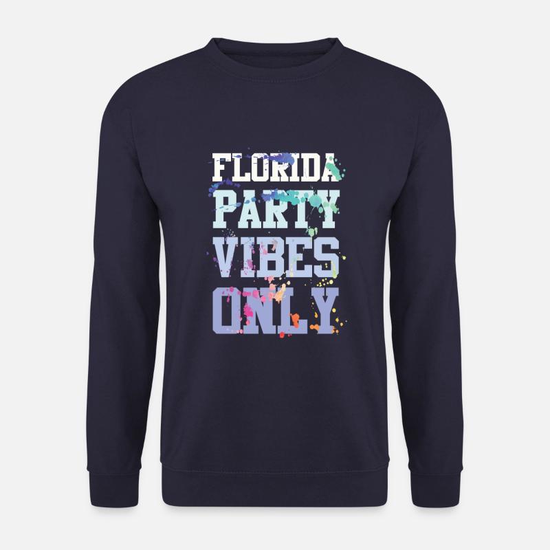 Florida Party Vibes - Unisex Pullover - Navy