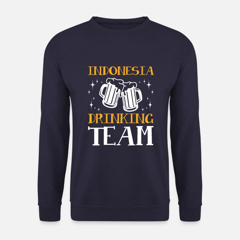 Indonesien Drinking Team - Unisex Pullover - Navy