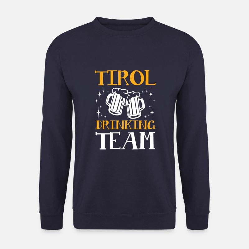 Tirol Drinking Team - Unisex Pullover - Navy