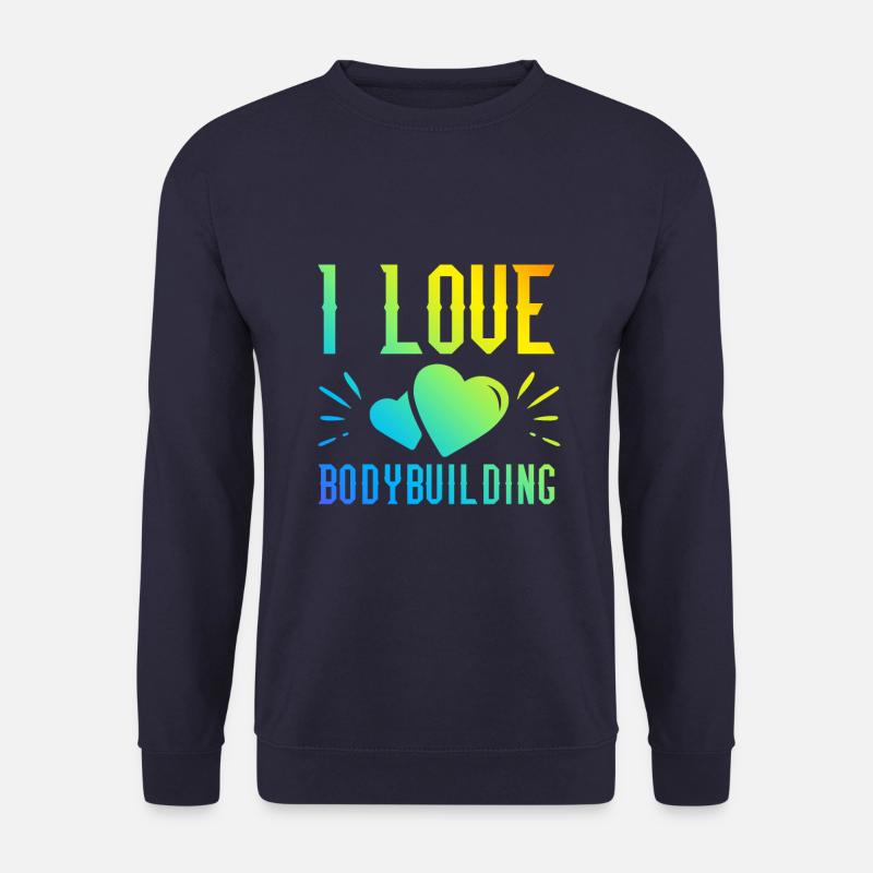 Ich liebe Bodybuilding - Unisex Pullover - Navy