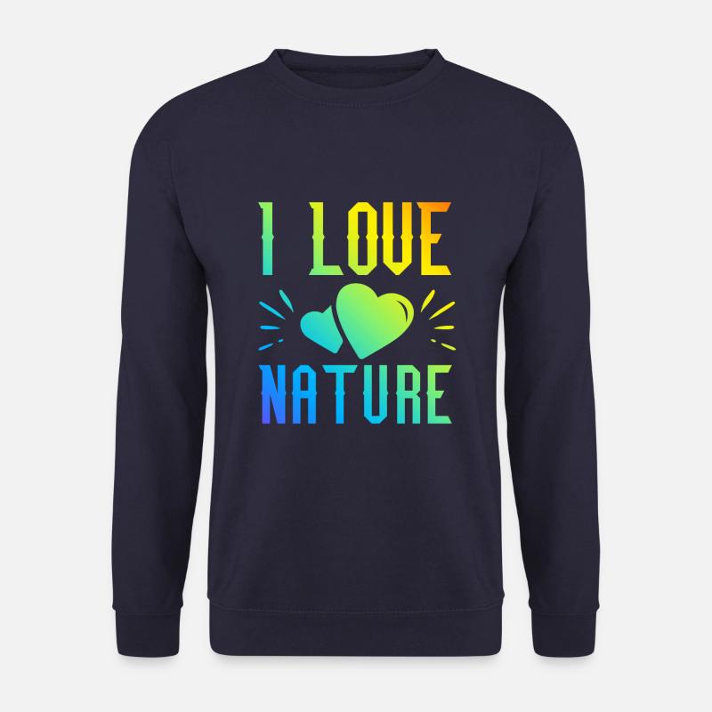 Ich liebe Natur - Unisex Pullover - Navy