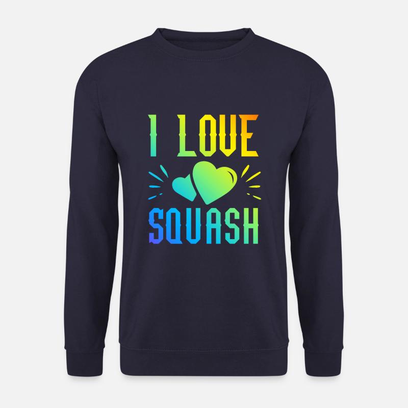 Ich liebe Squash - Unisex Pullover - Navy