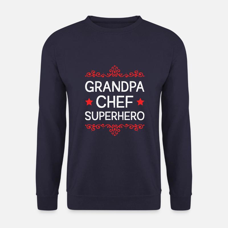 Opa Chef Superheld - Unisex Pullover - Navy
