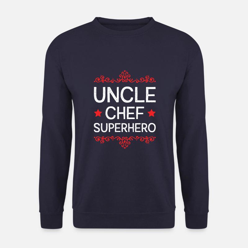 Onkel Chef Superheld - Unisex Pullover - Navy