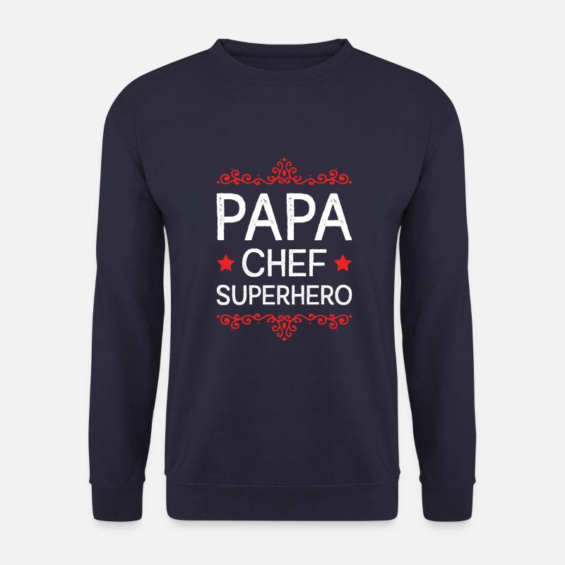 Daddy Superhero Dad - Unisex Sweatshirt - navy