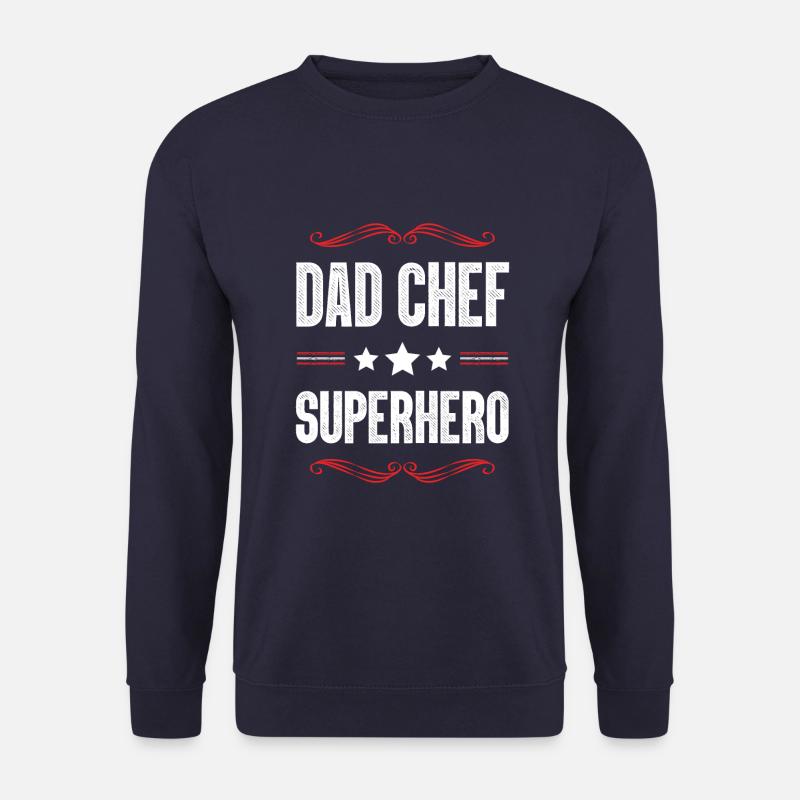 Dad Superhero Dad - Unisex Sweatshirt - navy