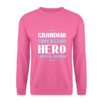 Oma Limited Edition Spruch - Unisex Pullover - Pink - Vorne