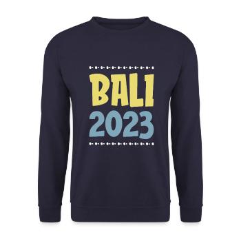 Bali 2023 - Sweat-shirt Unisexe - marine - Devant - Alina (178cm) & Michal (187cm)