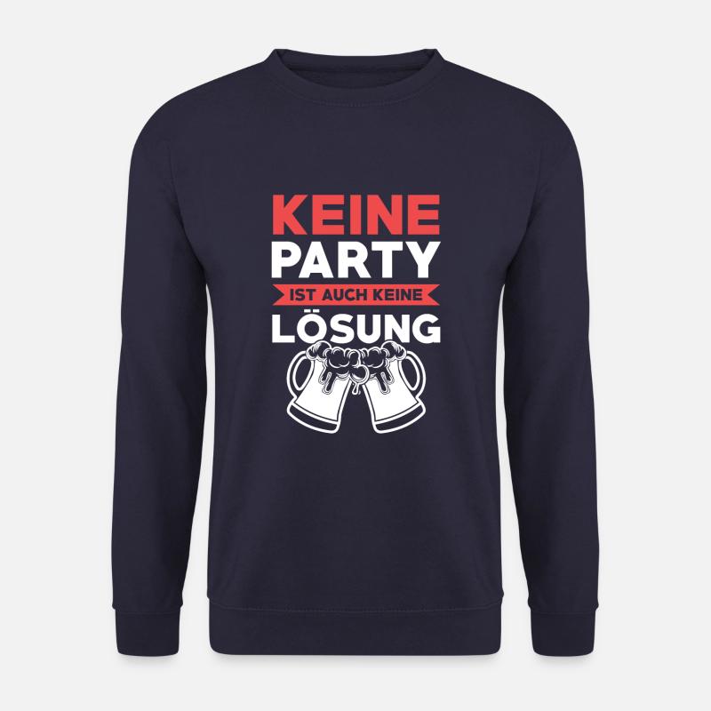 bier party - Unisex Pullover - Navy