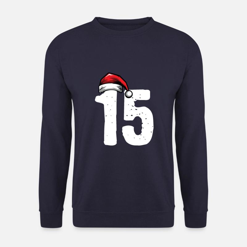 15 Number Christmas - Unisex Sweatshirt - navy