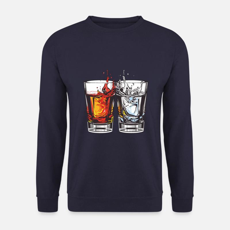 Tequila Glas - Unisex Pullover - Navy