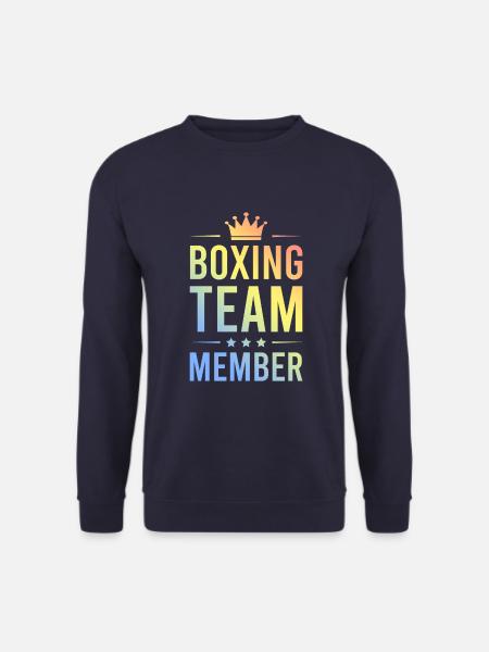 Boxing Team Bunt - Unisex Pullover - Navy