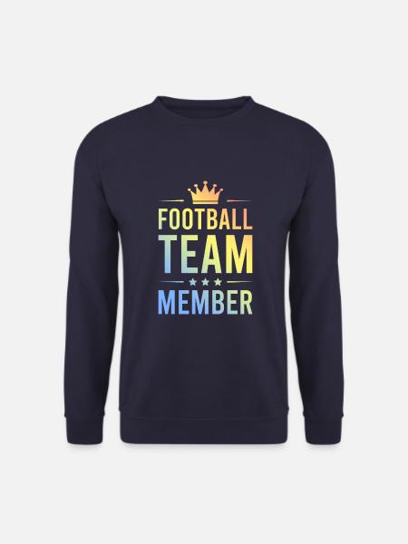 Football Team Bunt - Unisex Sweatshirt - navy