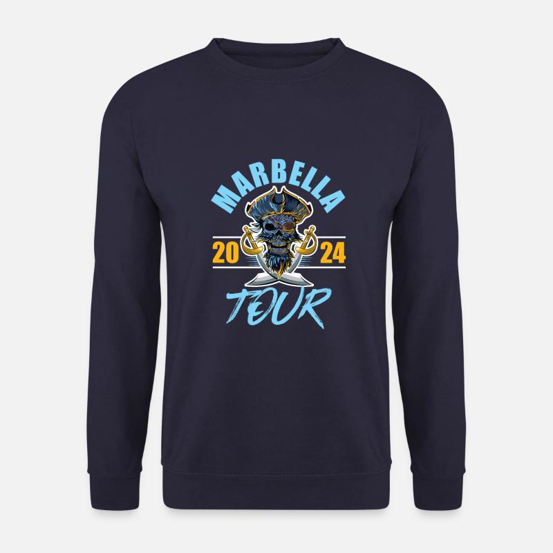 Marbella 2024 Skeleton - Unisex Sweatshirt - navy