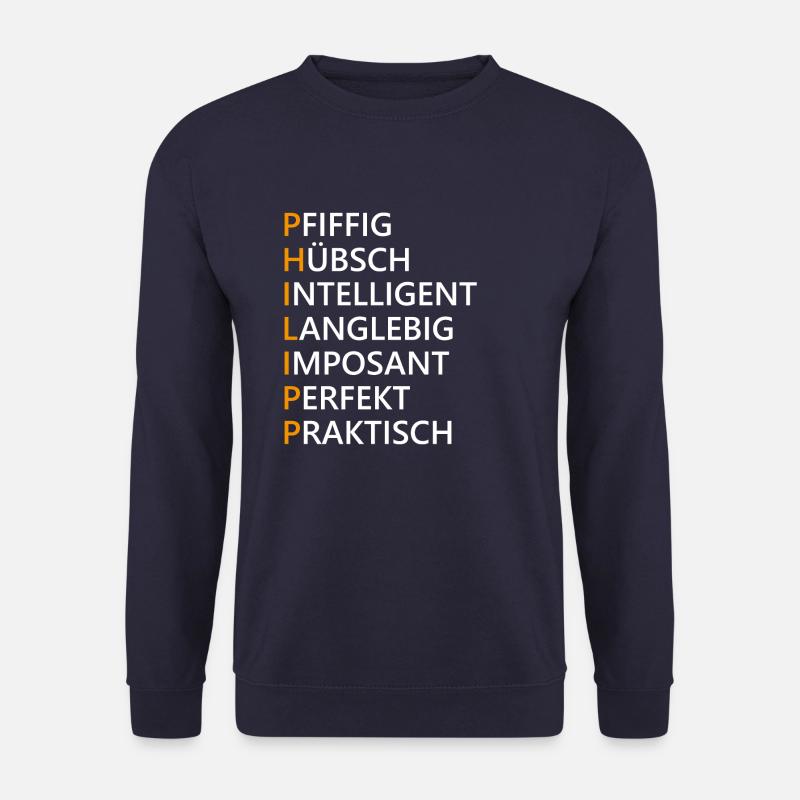 Philipp - Unisex Pullover - Navy