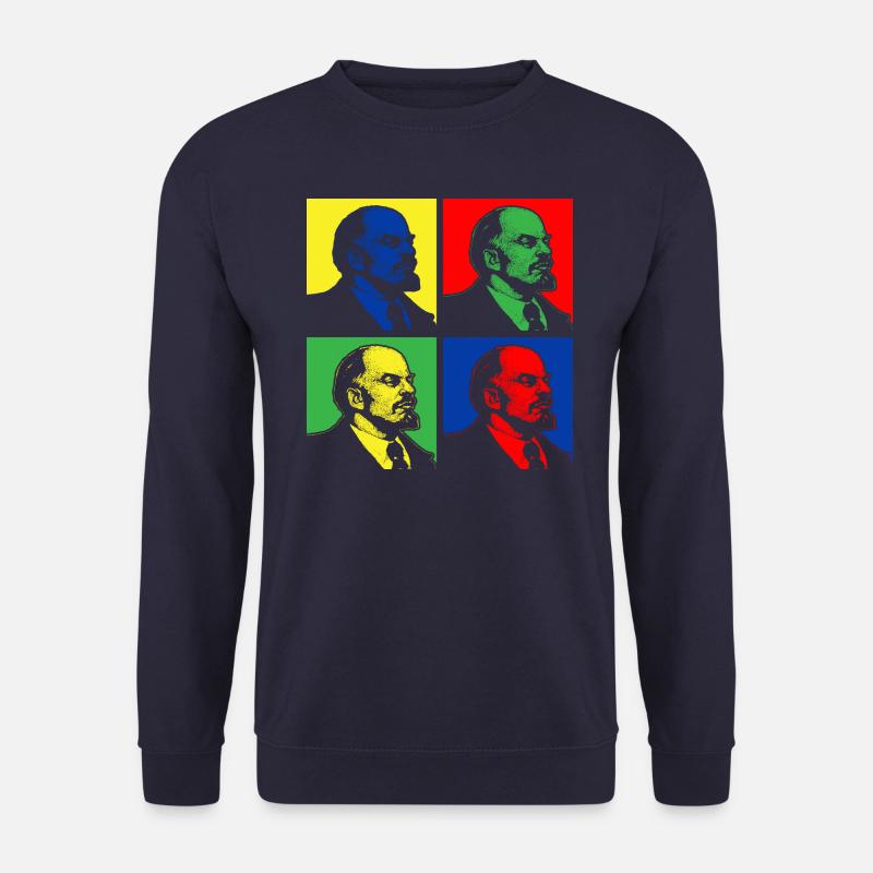 Pop Art Lenin - Unisex Sweatshirt - navy